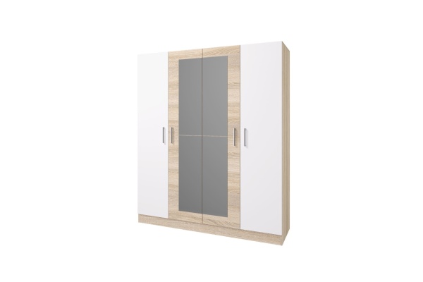 Шкаф Лейла (Ш-1600 х В-1900 х Г-466 мм)/Разные Цвета