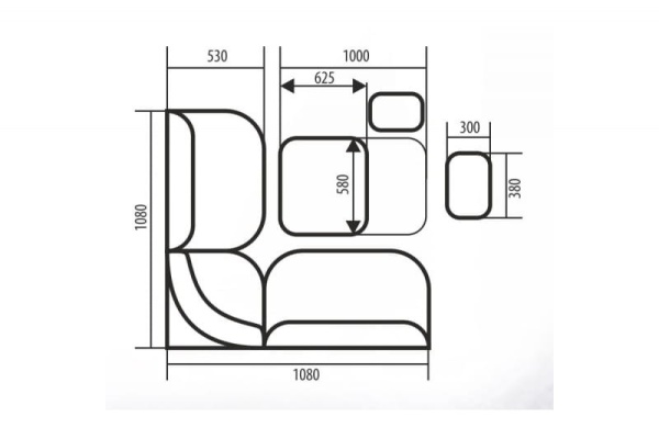 Кухонный Уголок Надежда/Разные Цвета