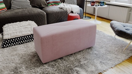 Пуф №7 Велюр Разные Цвета/Ш-900 × Г-400 × В-430 мм