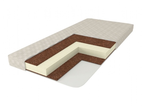 Матрас Детский Беспружинный Бэмби-1/Средне-Жесткий 900 х 1900 мм