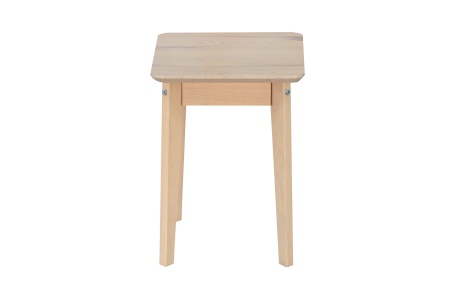 Табурет на венских ножках выбеленная береза