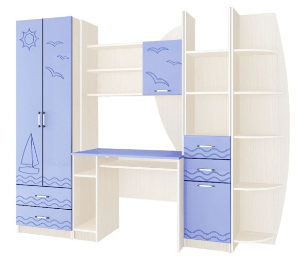 Детский Гарнитур Юниор-2 МДФ/Разные Цвета